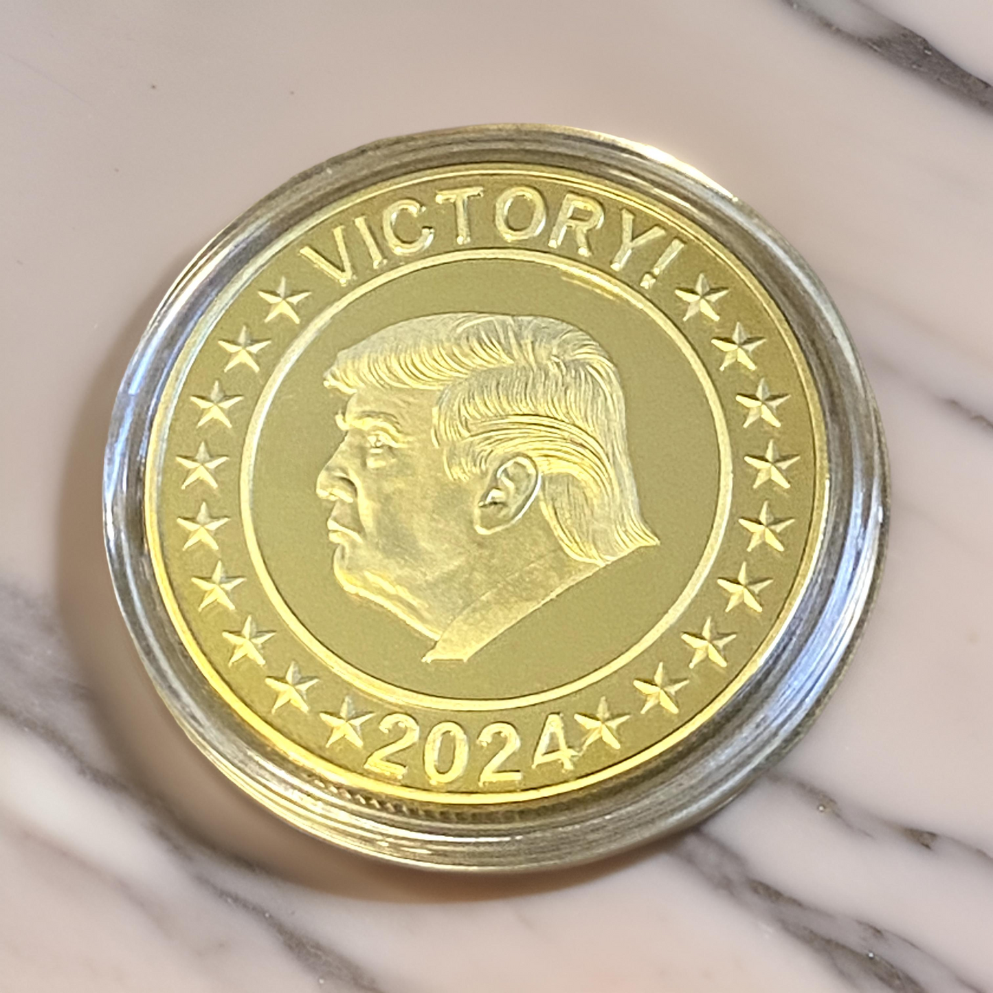 TRUMP Gold Victory 2024 Collectable Coin